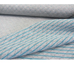 Quilt Stepper - mausgrau türkis